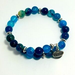 Alex and Ani Vintage 66 Beaded Wrap Bracelet.